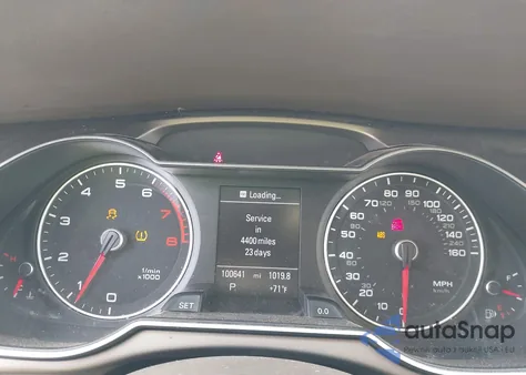 2014 Audi A4 Allroad Premium Plus from USA, damaged, VIN WA1UFAFL0EA044311